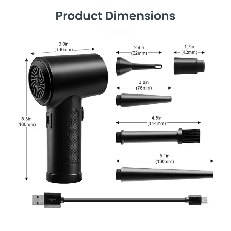 Vision Beam™ Air Duster Pro – Precision Cleaning Tool