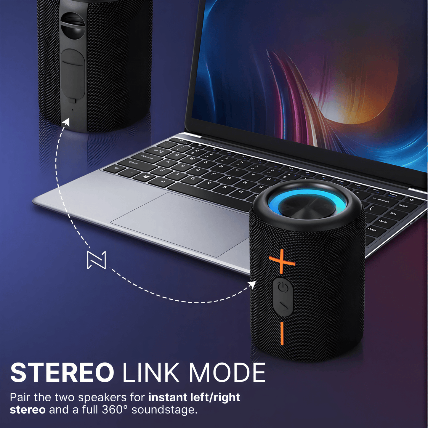 ViSound™ Boom – 2-in-1 Speaker & Bass Experience